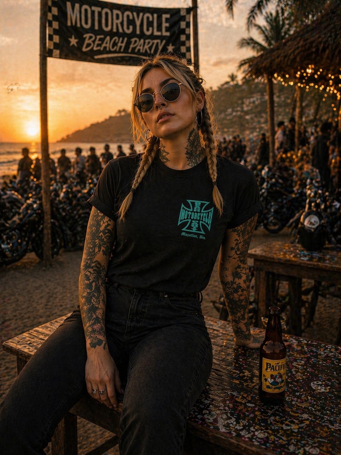 Saints Cross Tee